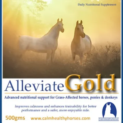 calm healthy horses alleviate gold 500gm sharpes feed barn wellington