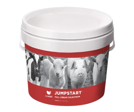 jumpstart colostrum 600gm sharpes feed barn wellington