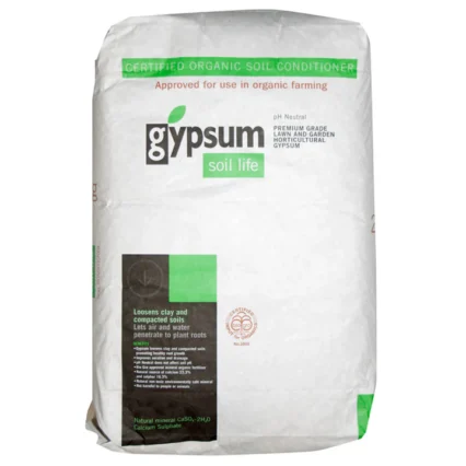 gypsum 25kg sharpes feed barn wellington