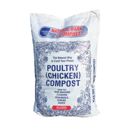 natural bark poultry compost 40Litres sharpes feed barn wellington